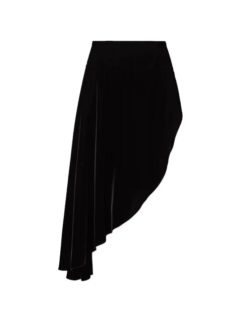 Alaïa Alaia asymmetric skirt Black AA9J0561T576A