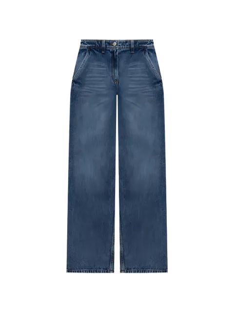 Magda Butrym belt loops jeans Blue 139426