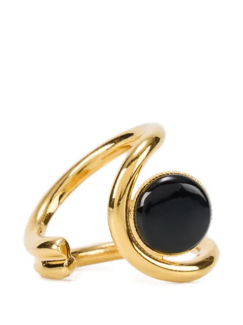 DESTREE stone detail ring Gold 23S3LOU05101