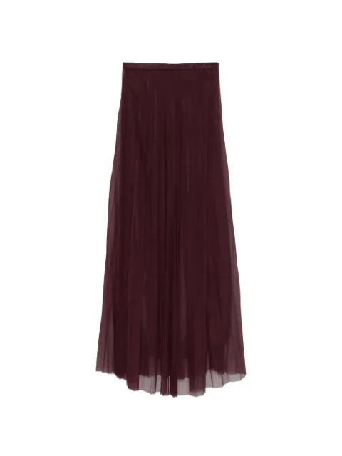 Forte Forte pleated skirt Red 14887MYSKIRT
