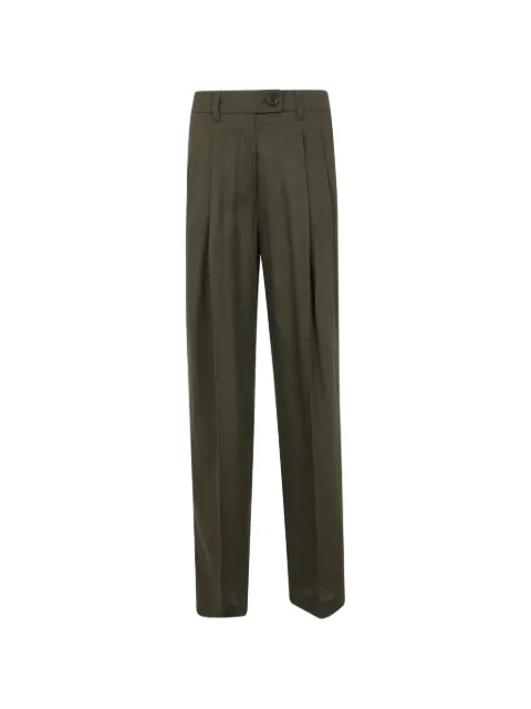 TWINSET pleated trousers Green 261TF2022
