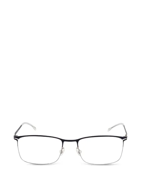 Mykita Errki rectangle-frame glasses Blue ERRKI