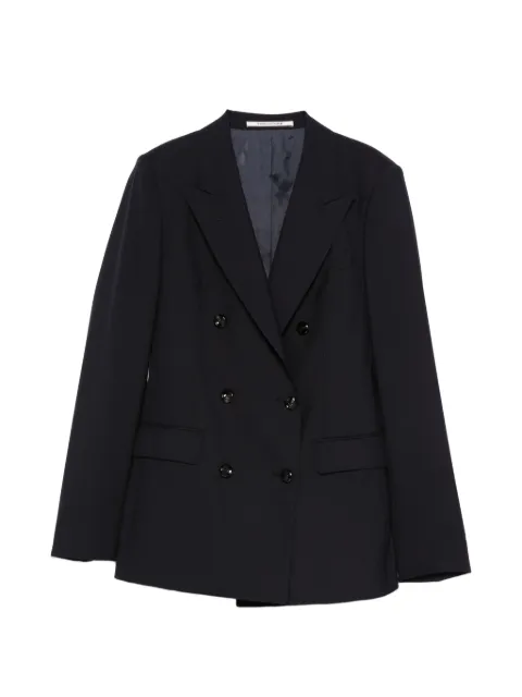Tagliatore double-breasted wool jacket Blue JPARIGI10B520060U26E210