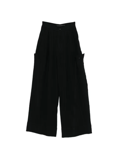 YEHUAFAN pocket trousers Black 1071
