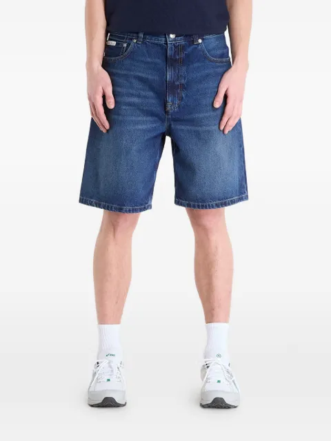 Calvin Klein 90s Oil Slick denim shorts Blue LV04RF792GPTR