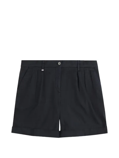 Fay pleated shorts Blue NTW8352547TXMR
