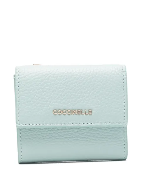 Coccinelle small Metallic wallet Blue E2MW511B801