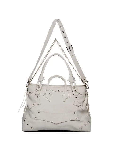 Protémoa studded tote bag White VARIETYBAGWHITE