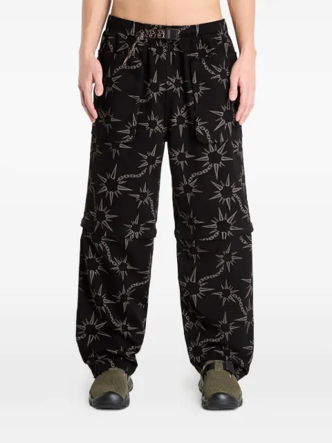 Brain Dead Convertible Razor trousers Black BDF25B15004648BK01