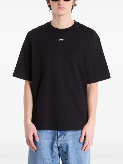 Off-White chain-arrow T-shirt Black OMAA120S26JER0040001