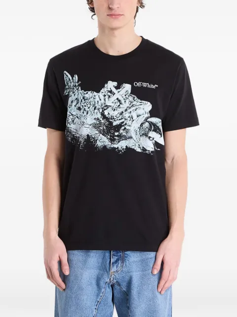 Off-White Eagle Rock T-shirt Black OMAA027S26JER0060001