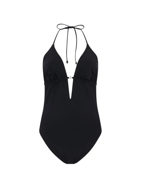 Tory Burch halterneck swimsuit Black 178581