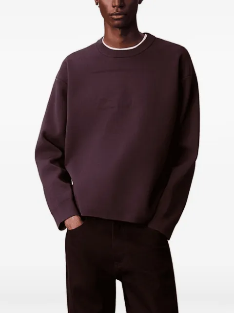 Calvin Klein crew-neck sweatshirt Purple LV04RE304GCR1