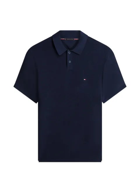 Tommy Hilfiger logo short-sleeve polo shirt Blue MW0MW42795DW5