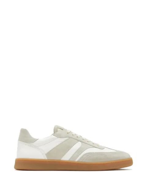 Collegium stripe panelled sneakers White FMC4ILLEA12