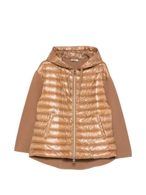 Herno hooded padded jacket Neutrals MP000156D72098