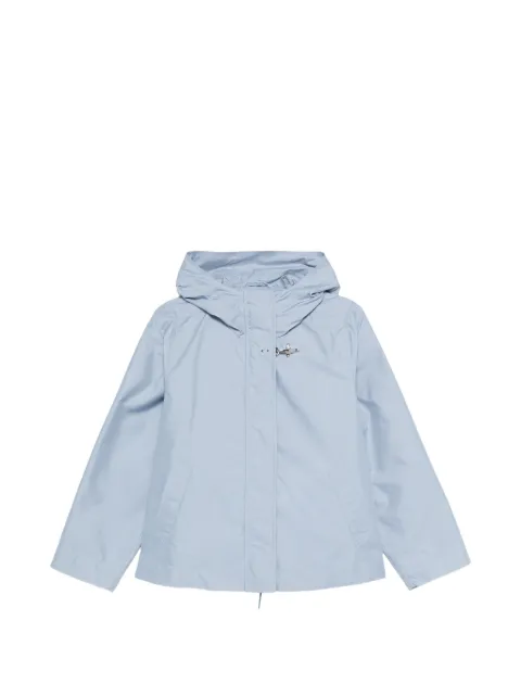 Fay hooded zip-fastening jacket Blue NAW12523260AX2