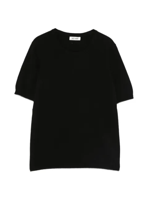 Soft Goat short-sleeve sweater Black FW25SF01100001BLACK