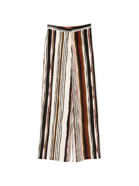 Max Mara striped palazzo pants White 2616131132600