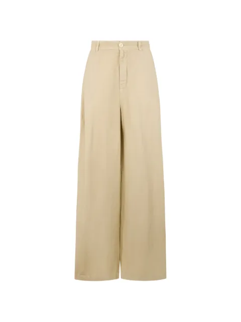 120% Lino buttoned trousers Neutrals 33ALIW29P6000G305D00