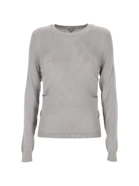 LOEWE draped sweater Grey S540Y14KFF