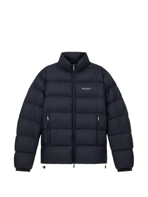 Armani Exchange zip-up puffer jacket Blue XM001575AF16927