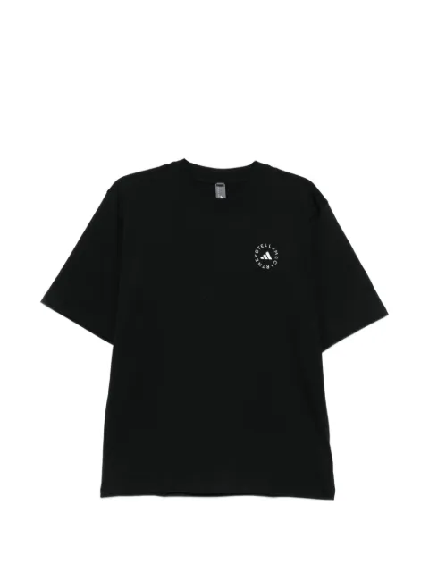 adidas by Stella McCartney x adidas x Stella McCartney logo T-shirt Black KA9549BLACK