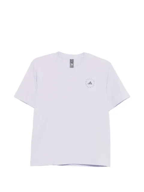 adidas by Stella McCartney Truecasuals logo-print T-shirt Purple JZ0689