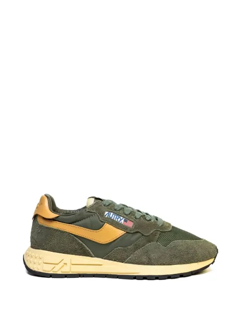 Autry Reelwind suede-panel sneakers Green WWLMUT44