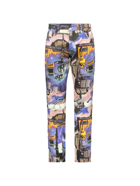 Diesel graphic-print jeans Blue A02599009VB