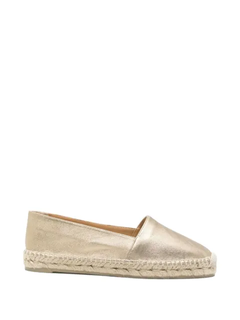 Castañer Kenda flat espadrilles Gold KENDA1183000