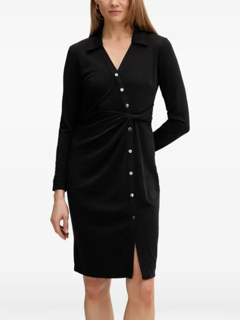 DKNY knot-detail mini dress Black DD5J2P39