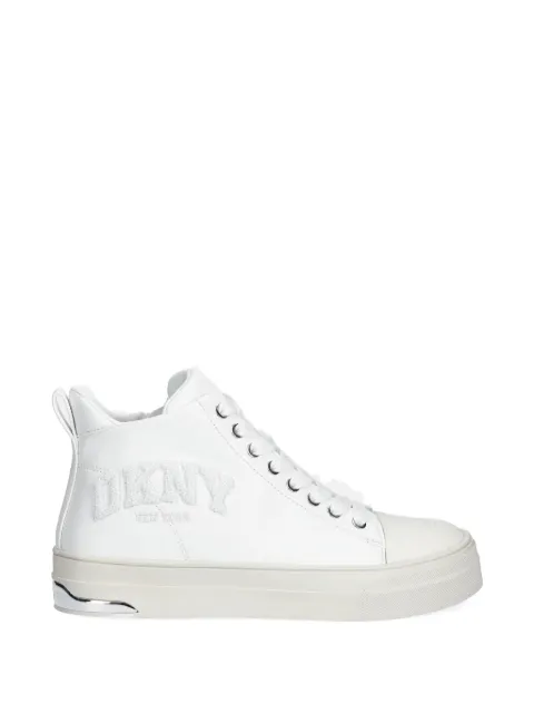 DKNY Yaser lace-up side-zip sneakers White K3500746