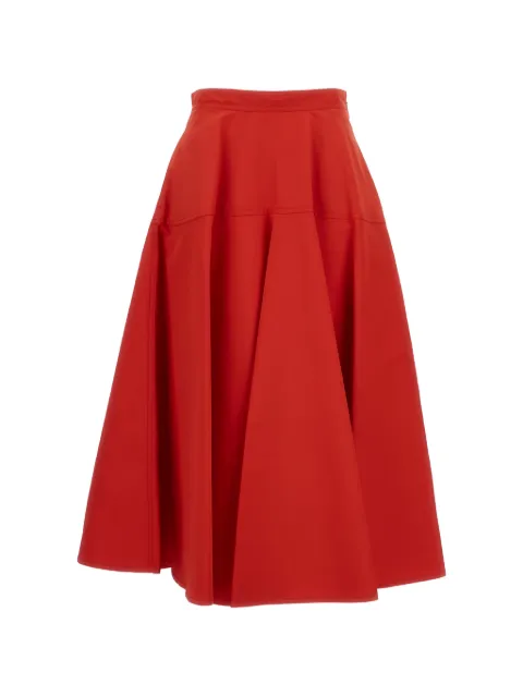 Mantu A-line gathered skirt Red AG2002G17S26750