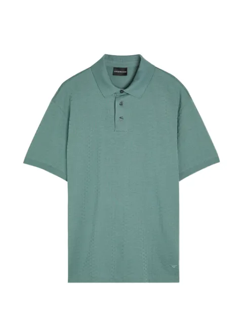 Emporio Armani short-sleeve polo shirt Green EM001295AF1076