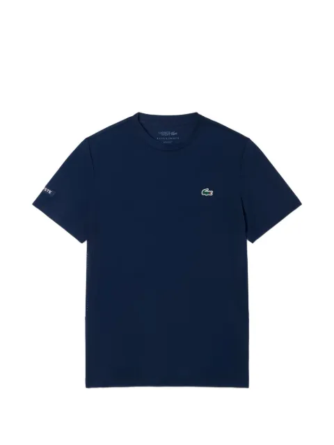 Lacoste round-neck logo-print T-shirt Blue TH9973