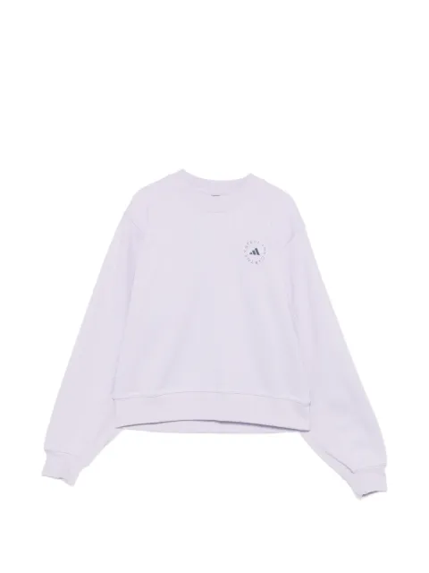 adidas by Stella McCartney logo sweatshirt Purple JZ0672PRPTNT