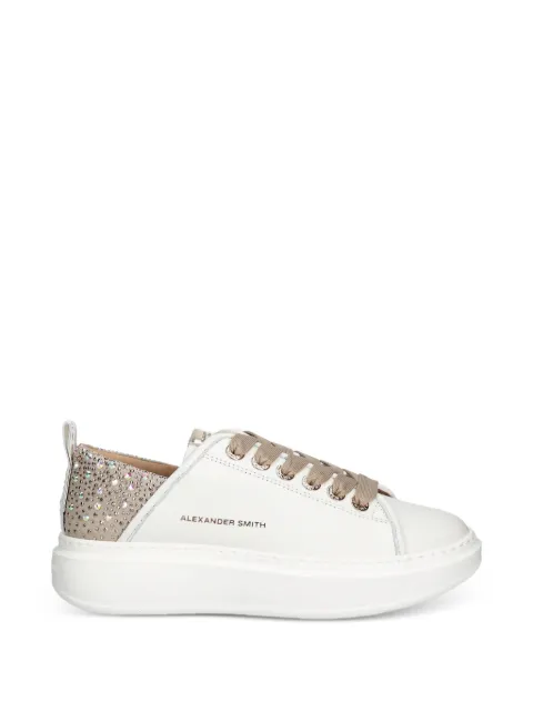 Alexander Smith Wembley embellished low-top sneakers White ASBDWYW0506WIS