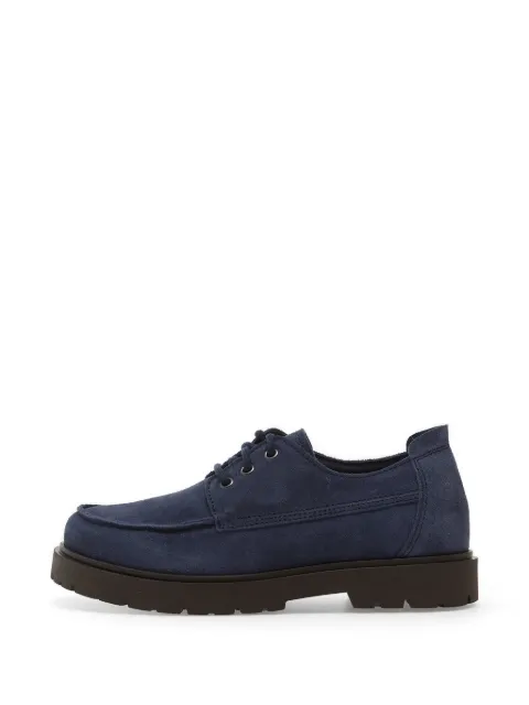 Birkenstock Highwood leather derby shoes Blue 1032016