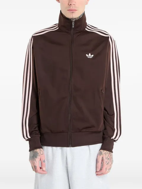 adidas Firebird zip-up sweatshirt Brown KD8309