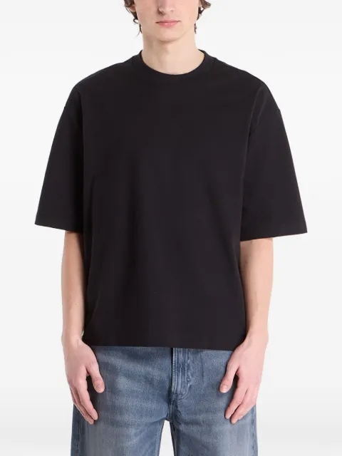 Calvin Klein logo-embossed T-shirt Black LV04RF203GUB1