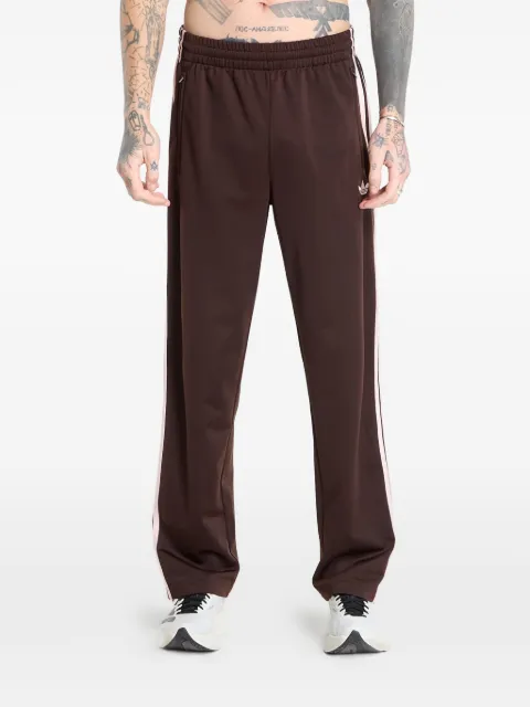 adidas stripe-detail track pants Brown KD8321