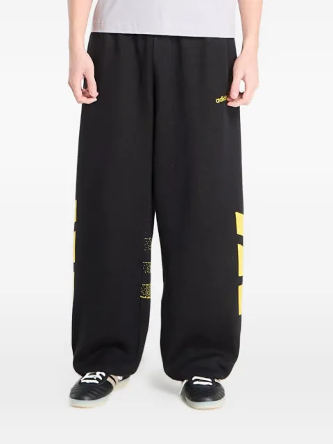 adidas Santiago logo-embroidered trousers Black KC9091