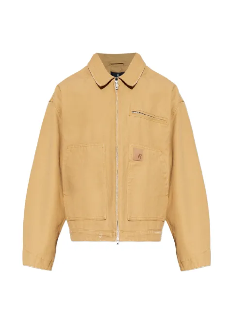 Represent pocket zip cotton jacket Neutrals MLM100547