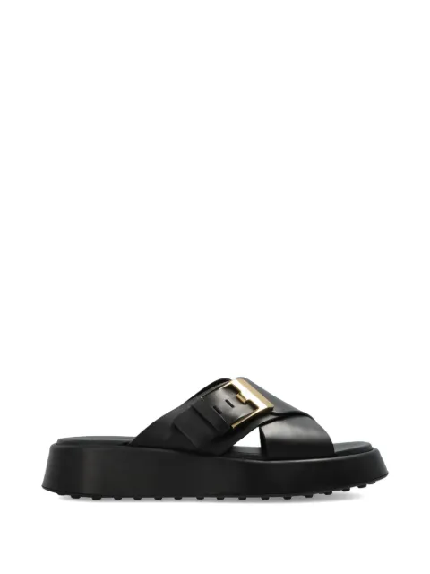Tod's criss-cross mules Black XXW95L0JW50N6M