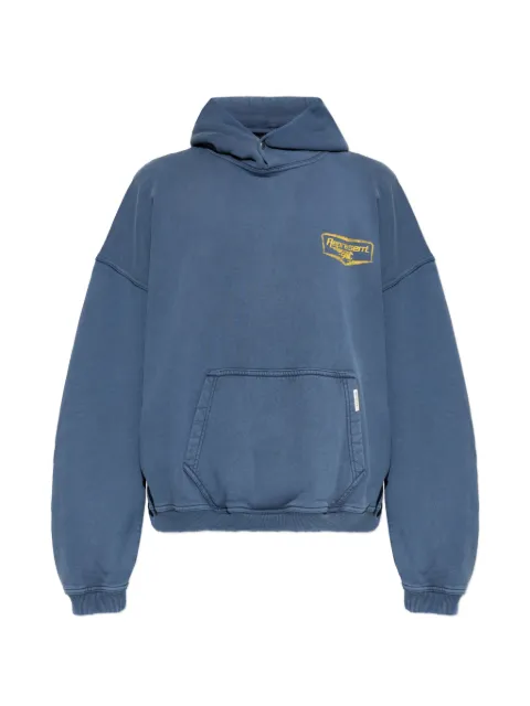 Represent graphic print hoodie Blue MLM100611