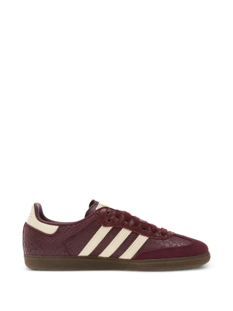 adidas Samba snakeskin-effect sneakers Red IH3979