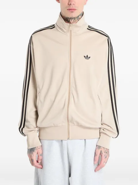 adidas striped perfomance jacket Neutrals KE7960