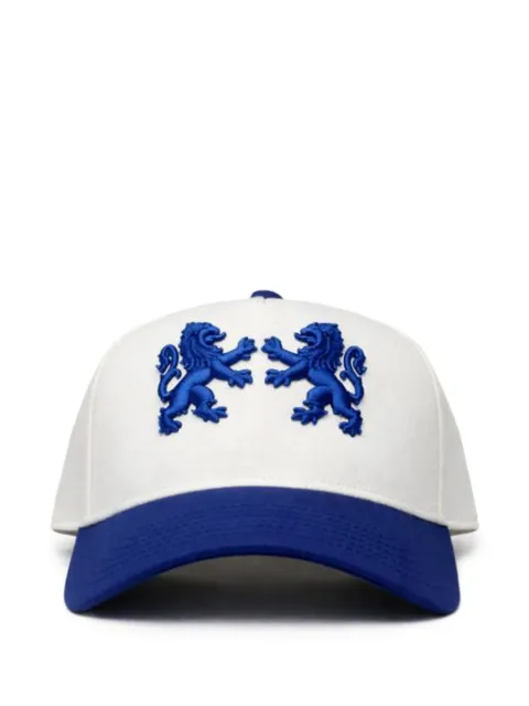 Cavendish lion-motif baseball cap Neutrals CV09