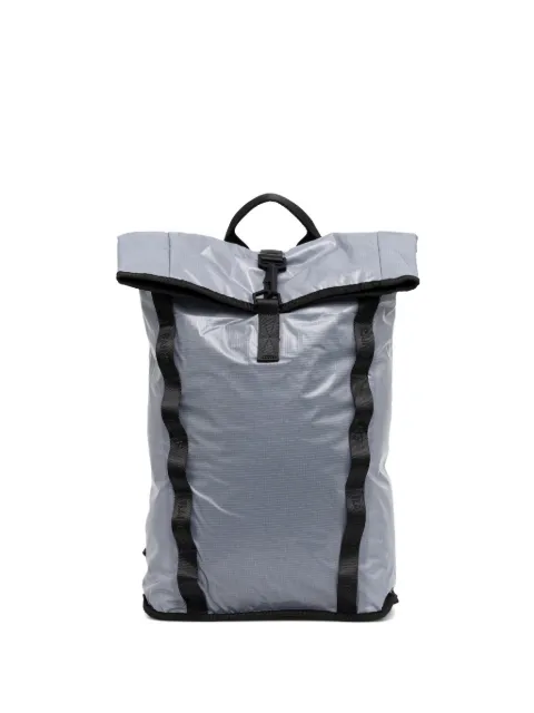 Rains Sibu Rolltop buckled backpack Blue 14770